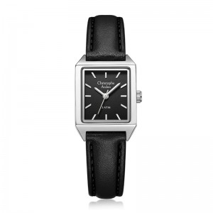 Christophe Arden CA 1004 Silver Black Leather Lady LHLSSBA